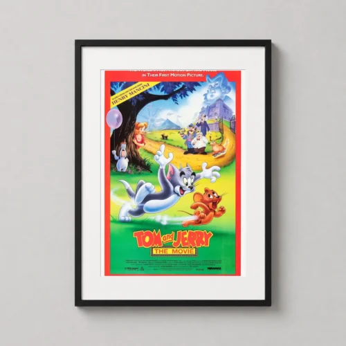 Tom and Jerry: The Movie 1992 Vintage Animated Movie Poster