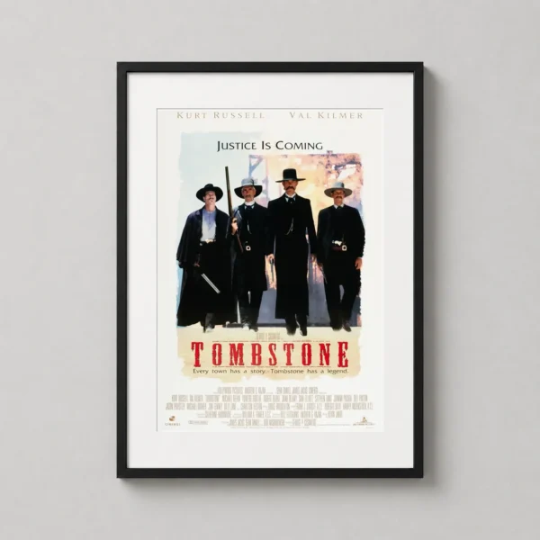 Tombstone 1993 Western Action Cinema Movie Poster