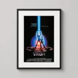 Tron 1982 Vintage Science Fiction Movie Poster