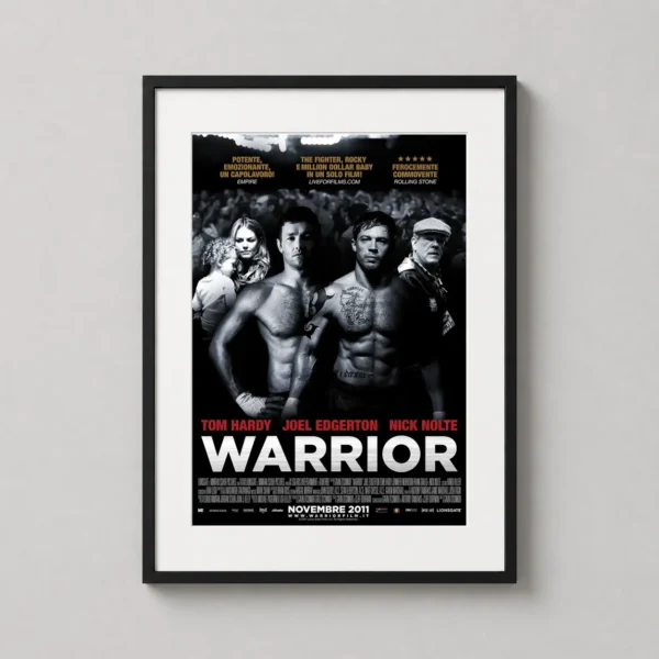 Warrior 2011 Tom Hardy and Joel Edgerton Version 6 Movie Poster