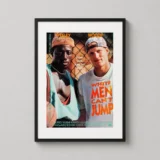 White Men Can't Jump Wesley Snipes and Woody Harrelson Movie Poster