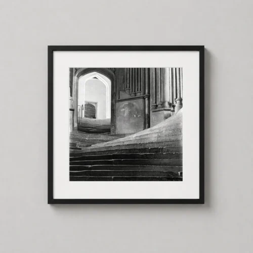 Frederick Evans Sea of Steps Wells Cathedral Wall Photography Print
