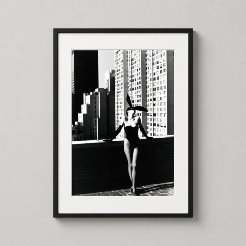 Helmut Newton Elsa Peretti in Halston Bunny Costume Photography Print