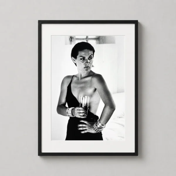 Helmut Newton: Paloma Picasso Saint-Tropez 1973 Photography Print