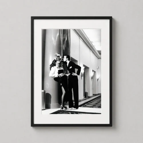 Helmut Newton Woman into Man Yves St Laurent Fashion Photography Print