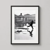 Henri Cartier-Bresson Behind the Gare Saint-Lazare Paris Photography Print