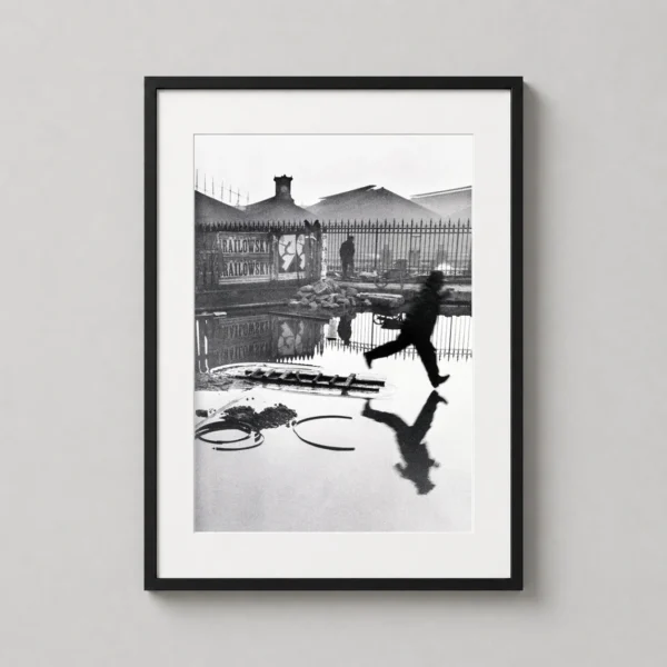 Henri Cartier-Bresson Behind the Gare Saint-Lazare Paris Photography Print