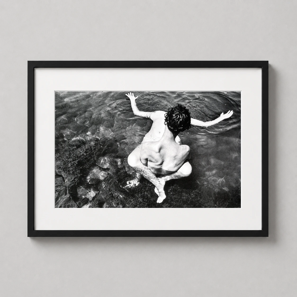 Henri Cartier-bresson Italy 1933 — black and white high-angle photograph by Henri Cartier-Bresson
