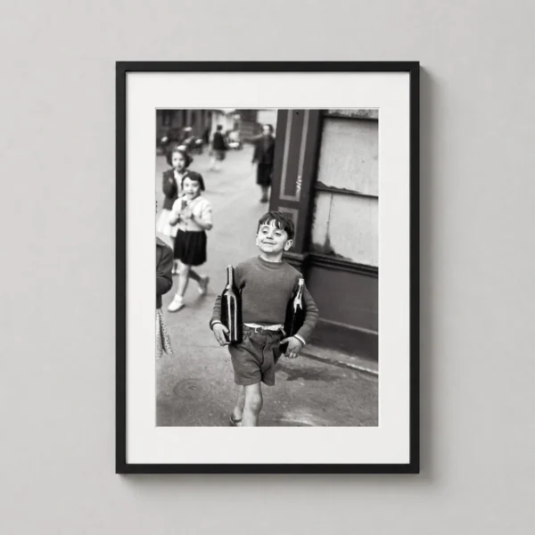 Henri Cartier-Bresson Rue Mouffetard 1954 Paris Photography Print