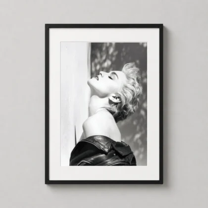 Herb Ritts Madonna True Blue 1986 Black and White Photography Print