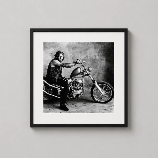 Irving Penn Hells Angel Doug 1967 Motorcycle Photography Print