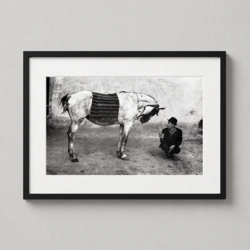 Josef Koudelka Romania Gypsy with Horse 1968 Photography Print