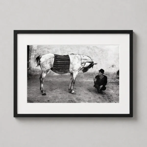 Josef Koudelka Romania Gypsy with Horse 1968 Photography Print