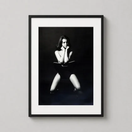 Christine Keeler Lewis Morley Portrait, 1963 Black and White Photography Print