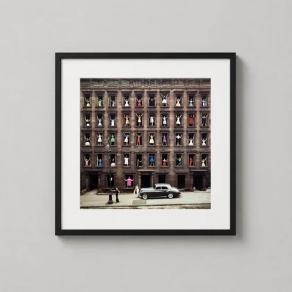 Ormond Gigli Girls in the Windows New York 1960 Photography Print