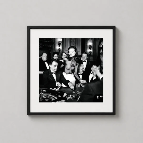 Patrick Demarchelier Shalom Monaco 1992 Fashion Photography Print