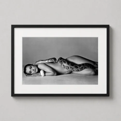 Nastassja Kinski and the Serpent by Richard Avedon Photography Print