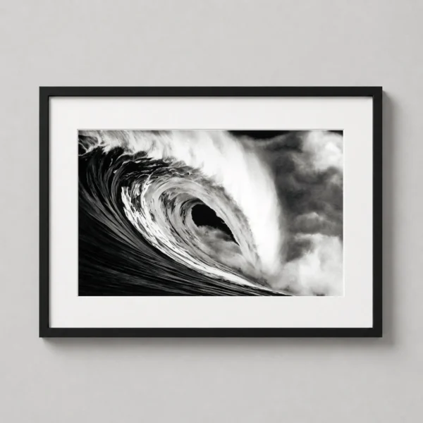 Robert Longo Thunder Road 2010 Monochrome Wave Photography Print