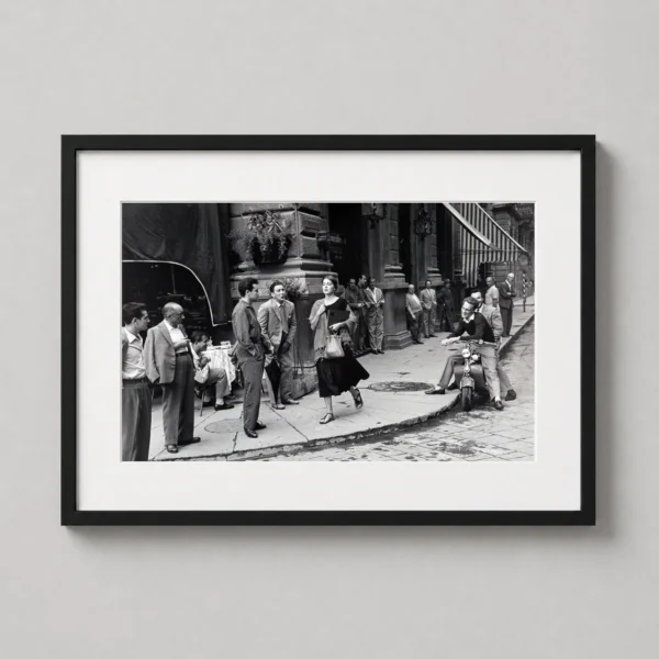 American Girl in Italy Photography Print, Ruth Orkin Florence 1951