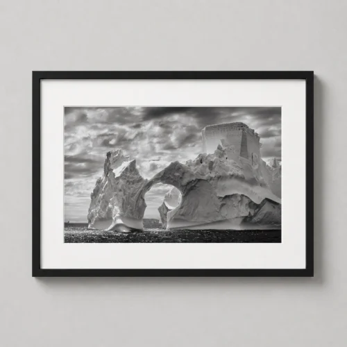 Antarctica Iceberg Arch, Sebastião Salgado Fine Art Photography Print