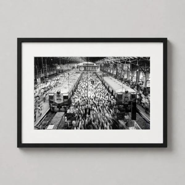 Sebastião Salgado Church Gate Station Mumbai Photography Print