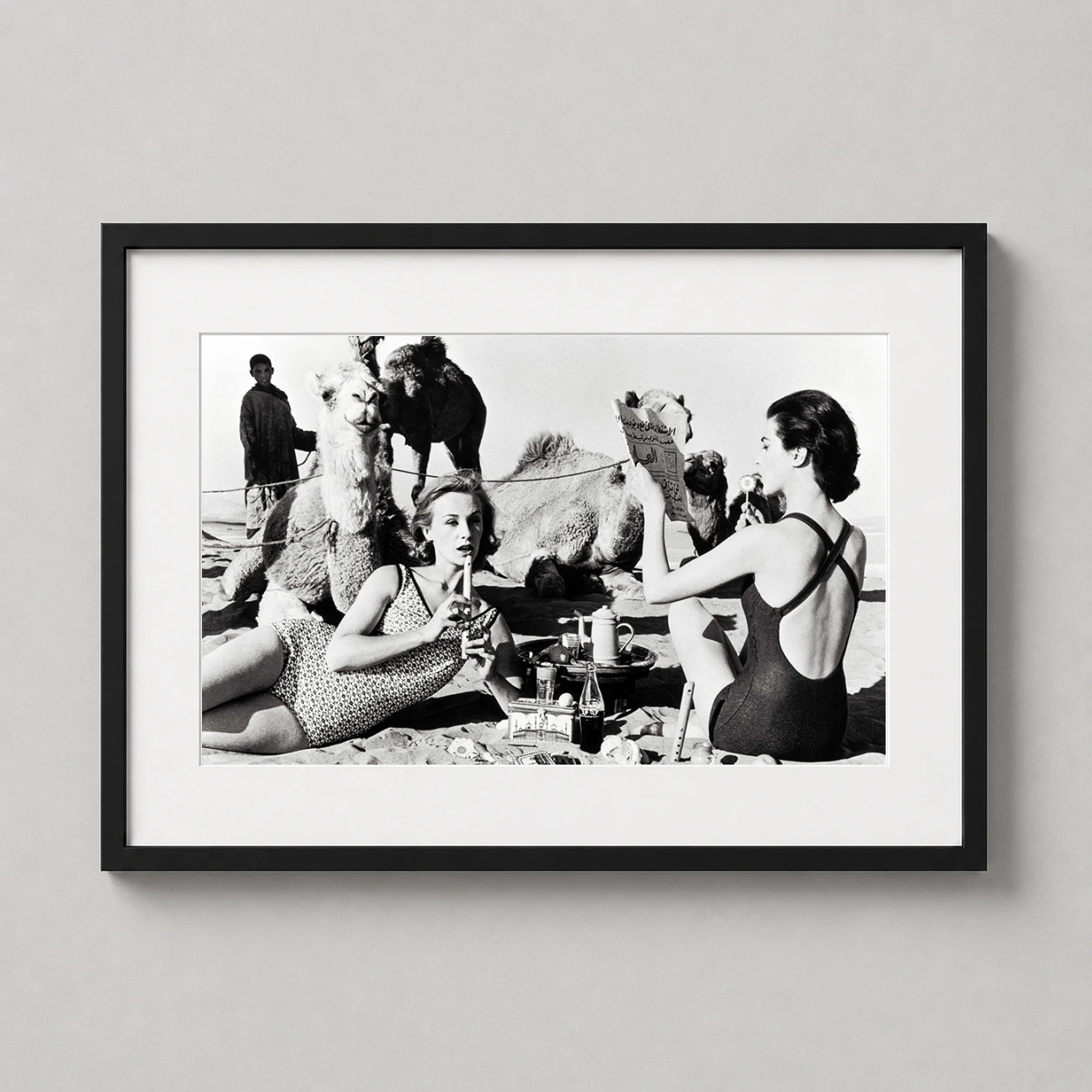 William Klein Photography — william Klein Tatiana Morocco Tea 1958 acts as a fashion photography