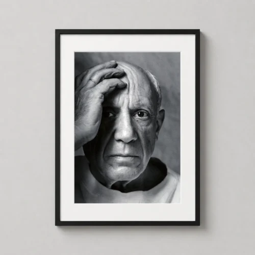 Pablo Picasso Portrait Print, Arnold Newman Vallauris 1954 Photo Photography Print