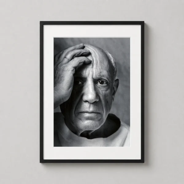 Pablo Picasso Portrait Print, Arnold Newman Vallauris 1954 Photo Photography Print