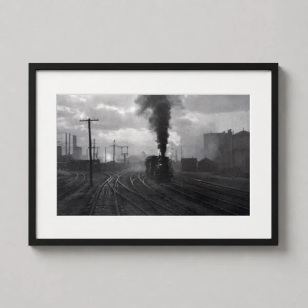 Alfred Stieglitz, The Hand of Man 1902 Industrial Photography Print