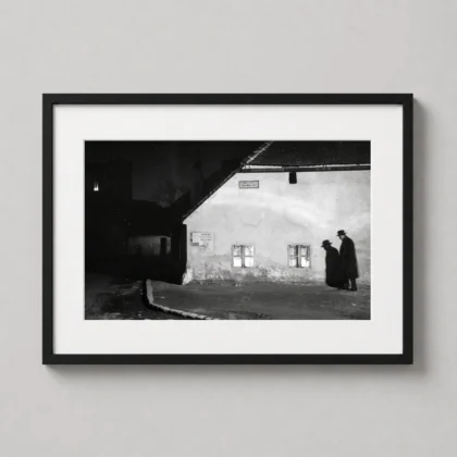 Andre Kertesz Photography Print, Bocskay ter Budapest 1914 Vintage Wall Art framed wall art mockup