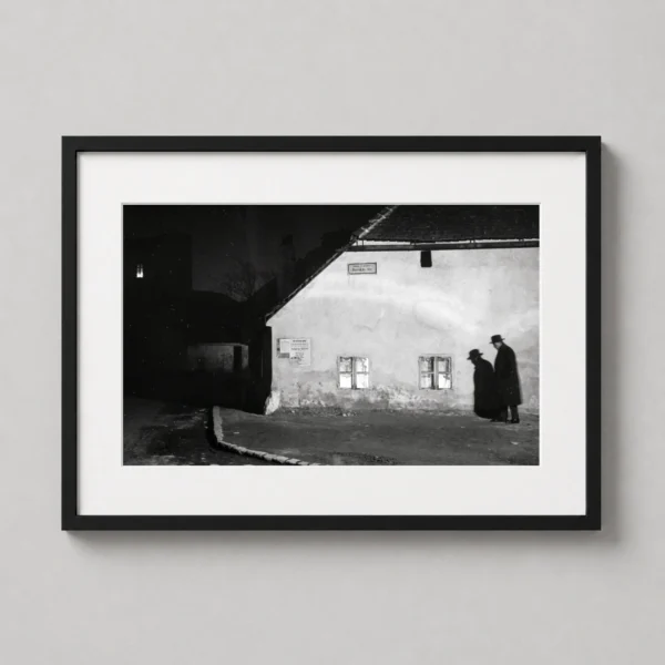 Andre Kertesz Photography Print, Bocskay Ter Budapest 1914 Vintage