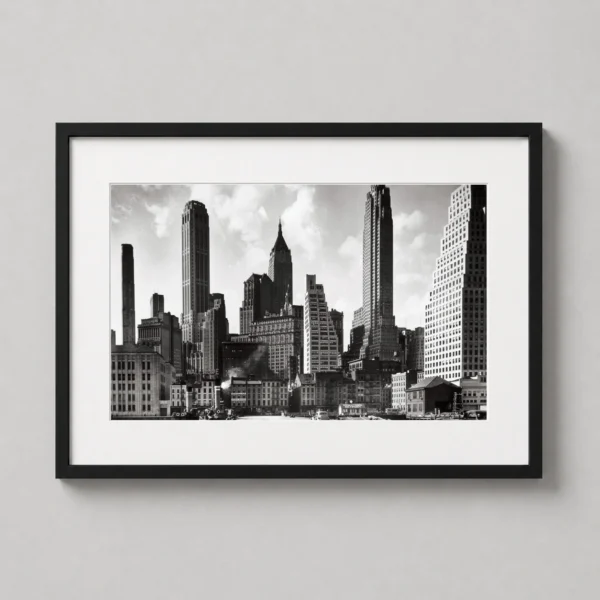 Berenice Abbott, Downtown Manhattan c.1935 NYC Photography Print