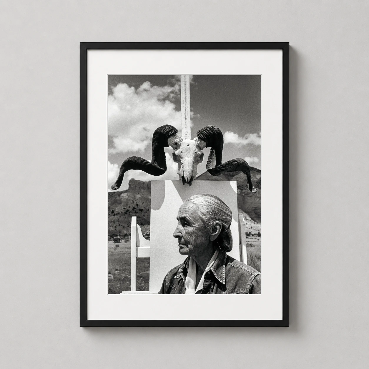 Arnold Newman Photography — arnold Newman’s 1968 black and white portrait of Georgia O’Keeffe at