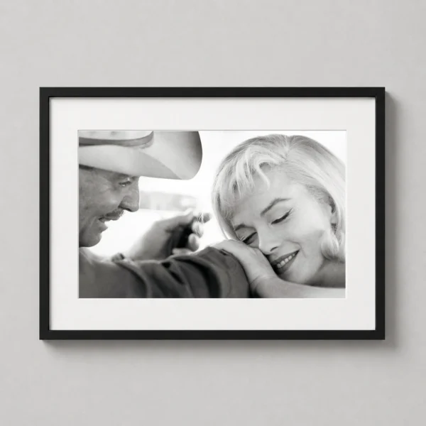 Marilyn Monroe and Clark Gable 1960 Fine Art Photography Print