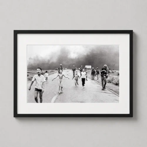 Vietnam War Photography Nick Ut The Terror of War Photography Print