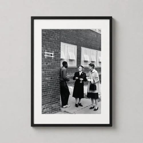 Leonard Freed Washington DC Voting Photography Print