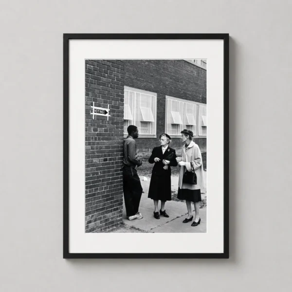 Leonard Freed Washington DC Voting Photography Print