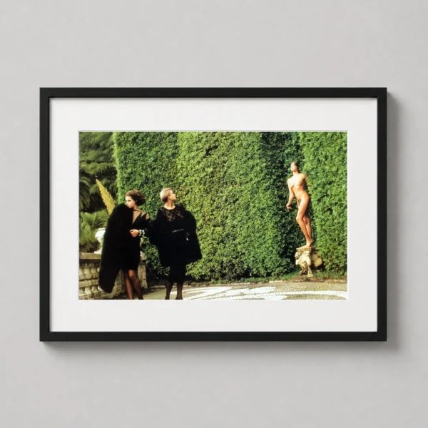 Helmut Newton Another World of Dressing 1983 Fashion Photography Print