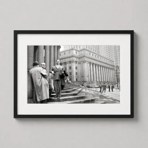 Henri Cartier-Bresson, Hall of Records New York 1947 Photography Print