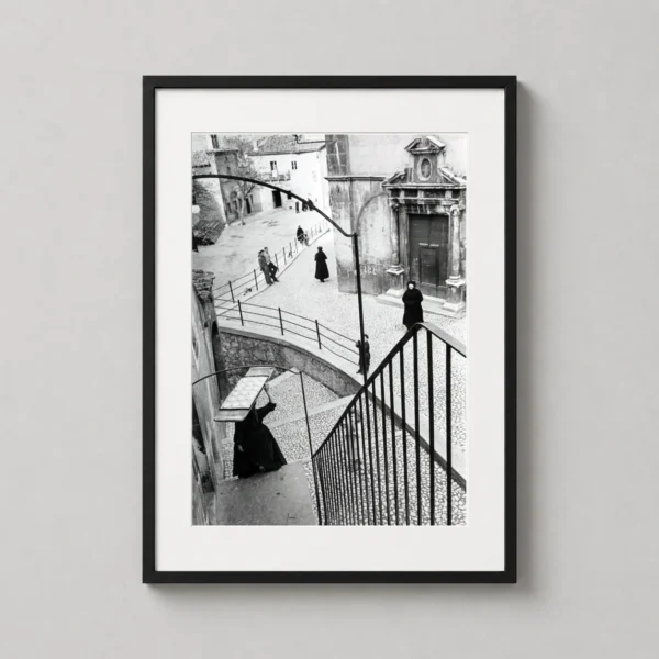 Henri Cartier-Bresson Scanno Italy 1951 Street Photography Print