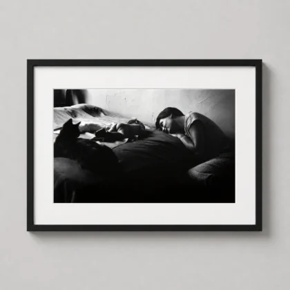 Elliott Erwitt photography print for gallery wall display by MerchFuse