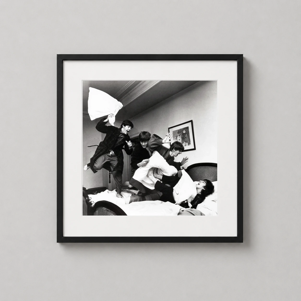Harry Benson — harry Benson Beatles Pillow Fight 1964 is strongest as a street