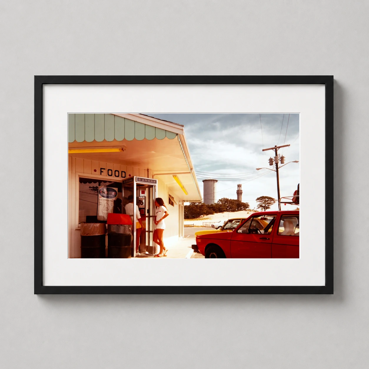 Joel Meyerowitz — joel Meyerowitz , Drive is presented as a photography print with strong