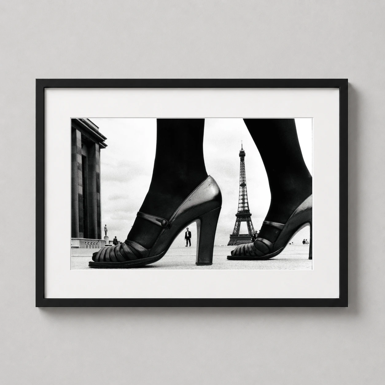 Frank Horvat — frank Horvat Shoe Eiffel Tower Paris functions as a fashion photography