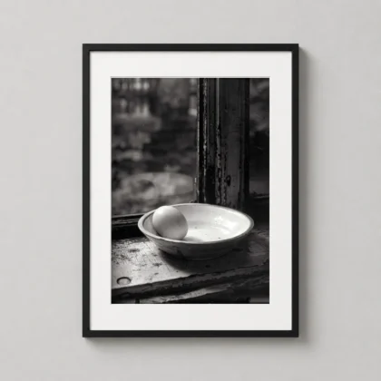Josef Sudek Egg Bowl Photo — josef Sudek Egg Bowl 1930 Still Life is strongest as a black-and-white