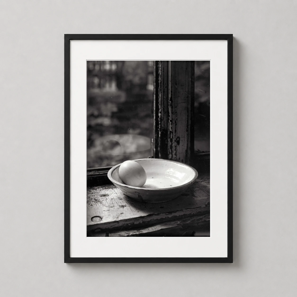 Josef Sudek Egg Bowl Photo — josef Sudek Egg Bowl 1930 Still Life is strongest as a black-and-white