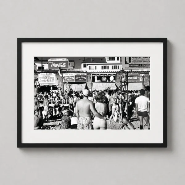 Max Yavno Muscle Beach 1949 California Street Photography Print