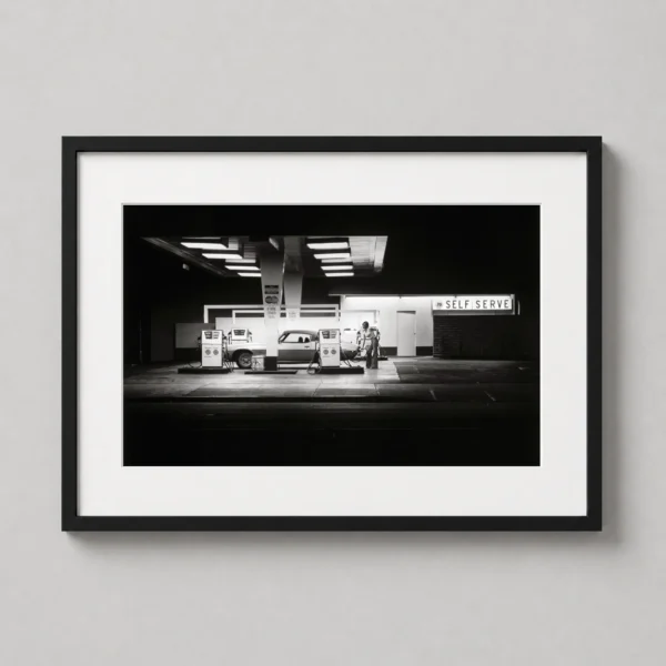Max Yavno Self-Service 1978 American Street Photography Print