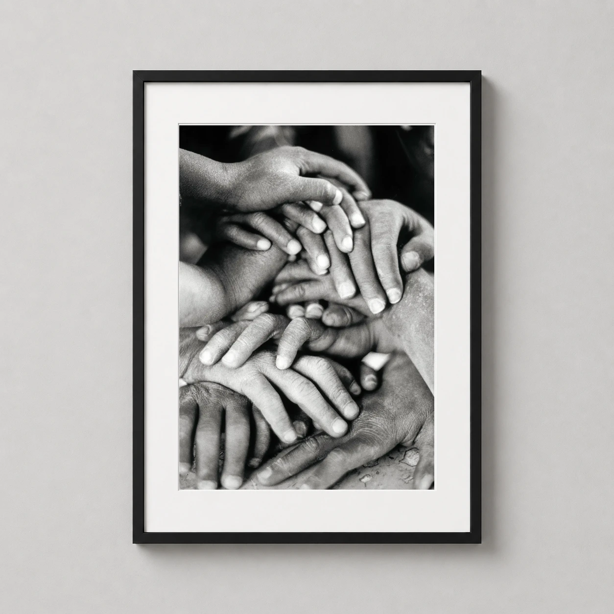 Michel Francois Joueurs Photo — black and white contemporary photography print by Michel François