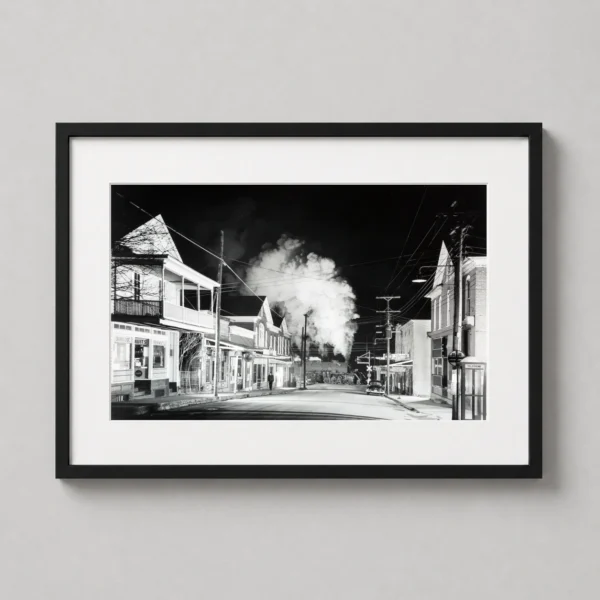 O. Winston Link, Ghost Town Stanley Virginia Photography Print